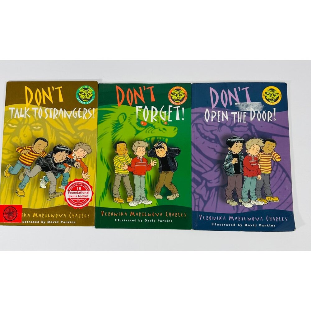 Easy to Read Spooky Tales Dont Talk To Strangers! Dont Forget! Dont Open The Doo